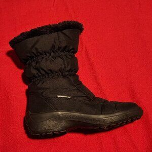 Ladies Antarctica black winter boot, size 8.5